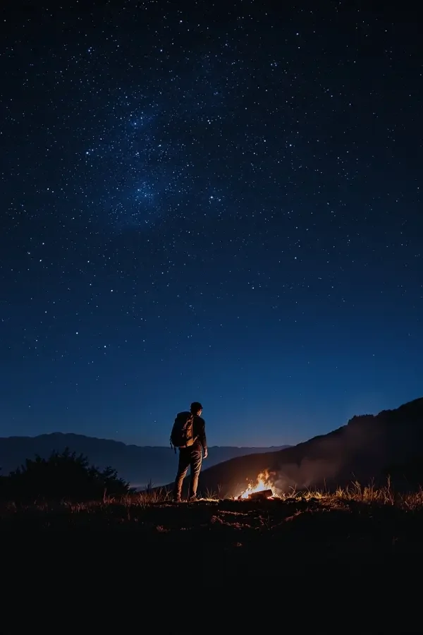 《星空下的旅人》电影海报